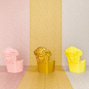 Versace fleecetapet Vasmara barok metallic med ornamenter, sølv, grå
