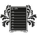 Tafelfolie Wochenplaner 3 - 80x62 cm