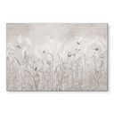 Wanddecoratie wilde bloemenweide met vlinders in Scandinavisch design - Ms Tiff - Alu-Dibond