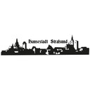 Wandtattoo Stralsund Skyline