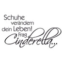 Wandtattoo Schuhe verändern dein Leben...