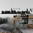 Wandtattoo Braunschweig Skyline