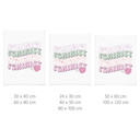 Plakat Feminist Kiss Mouth Pop Art