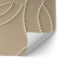 Samoprzylepny panel ścienny do kuchni Abstract rings beige - Grande