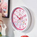 Bundle Lernuhr mit Lernzifferblatt für Kinder inkl. Armbanduhr & Mäppchen | Einhorn/Prinzessin rosa