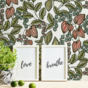 Architects Paper Floral Impression - Papier peint intissé fleuris, multicolore