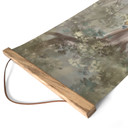 Textielposter schattige bosdieren tussen bomen - Ms Tiff - Panorama