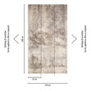Livingwalls storbyhistorier THE WALL - tapet med steneffekt
