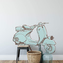 Wallsticker Vespa