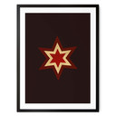 Plakat Kubistika - Poinsecja