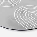 Tableau sur alu-Dibond 1X Studio - Arcs en glace - Rond