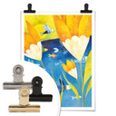 Plakat Blanz - Żółte tulipany
