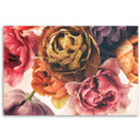 Canvasbillede, buket af farverige blomster