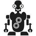 Robot Maurice wallsticker