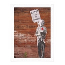 Plakat Banksy - Miłość jest odpowiedzią