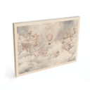 Houten Wanddecoratie sprookjeswereld met kasteel en eenhoorn - Ms Tiff