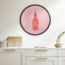 Plakat z ostrym sosem chili - Simmonds - Round