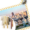 Plakat Colombo - Skyline of San Francisco