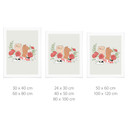 Plakat Girl Power Flowers Statement