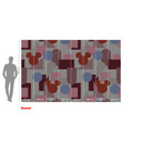 Non-woven tapet - Farverig Mickey - 400 x 250 cm