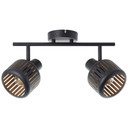 Spotrohr Silvio, gold, 22,5 x 38,5 cm, Metall Lampe