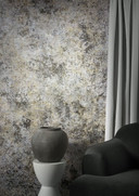 tekstureret tapet, non-woven Natural Opulence i sølv
