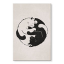 Akrylbillede Katte Ying & Yang - Tunaboylu