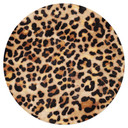 Naklejka na ścianę Wild Leopard - Animal Print - Tunaboylu - Round