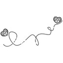 Wandtattoo Liebe ist das Band... 2-farbig