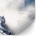 Samoprzylepny panel ścienny do kuchni Szczyt Mont Blanc - Nienartowicz