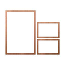 Cadre photo en bois 3 parties