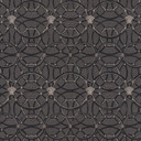Versace Papier peint de designer - argent, Noir
