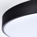 Deckenleuchte Niklas 11, schwarz, 80W, 8 x 78 cm, Deckenlampe, dimmbar