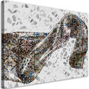 Canvasbillede, Abstrakt 3D
