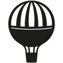 Wandtattoo Fesselballon