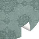 Fototapeta - Próbki Marrakech Green - Dekoracje kwiatowe - Okrągłe - Samoprzylepne / włókninowe