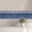 Sticker mural - Frise Cygnes