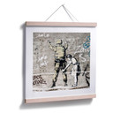 Plakat Banksy - Dziewczyna i żołnierz
