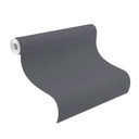 ensfarvet tapet, non-woven tapet Sky Lounge midnatsblå 10.00x1.06 m