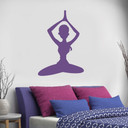 Wallsticker -  Yoga - Meditationsstilling 01