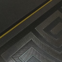 Versace Tapetbanner Græsk, metallisk, sort