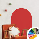 Wallsticker Rund bue - bred