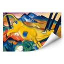 Zelfklevende Poster - Marc - Yellow Cow