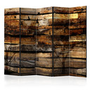 Screen room divider - Reflection of nature, 5-delt - 225x172 cm