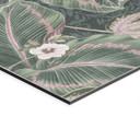 Billede af kolibri i en tropisk skov - Bloomery Decor – print på aluminium (Alu-Dibond)
