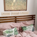 Panneau en bois Live