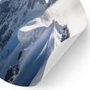 Naklejka na ścianę szczyt Mont Blanc - Nienartowicz - Round