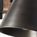 Wandspot Eva, metallic, 25 x 24 cm, Holz Spot