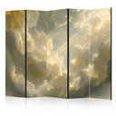 Paravent, Raumteiler freistehend, Trennwand - Enchanting Play of Colors Against the Clouds, 5-teilig