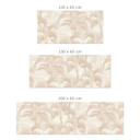 Stænkplade til køkken med palmer i en beige jungle - Bloomery Decor